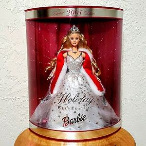 MNIB Vintage Special 2001 Edition Holiday CELEBRATION™️ Barbie ®️ Mattel 50304